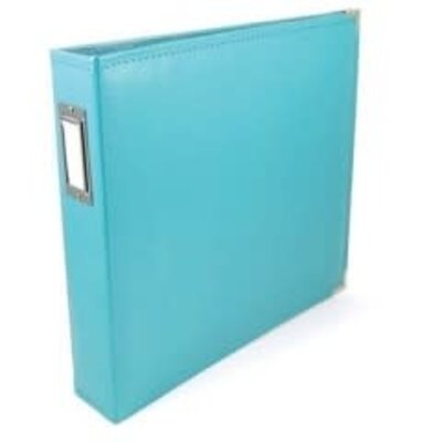 We R Memory Keepers Leather D-Ring Album 12x12 (aqua) We R Memory Keepers Leather D-Ring Album 12x12 (aqua)
