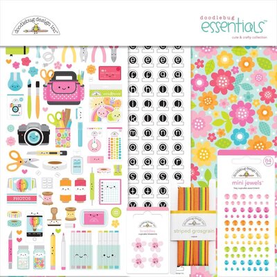 Doodlebug Essentials Page Kit 12x12 (cute & crafty) Doodlebug Essentials Page Kit 12x12 (cute & crafty)