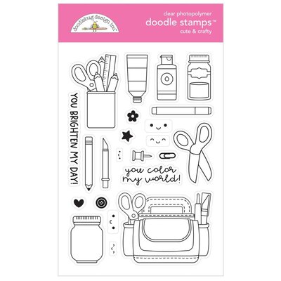 Doodlebug Doodle Stamps - Cute & Crafty (cute & crafty) Doodlebug Doodle Stamps - Cute & Crafty (cute & crafty)