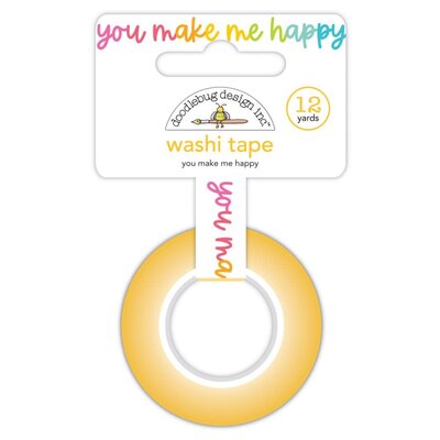 Doodlebug Washi Tape - Cute & Crafty (you make me happy) Doodlebug Washi Tape - Cute & Crafty (you make me happy)