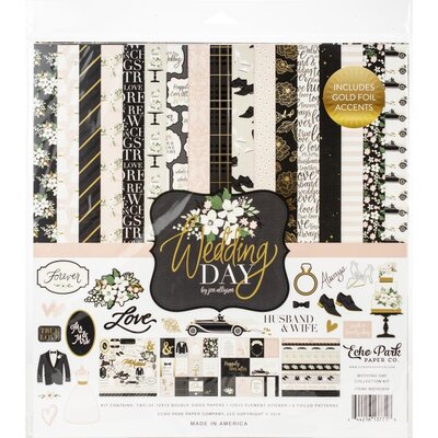Echo Park Paper Collection Kit 12X12 (wedding day) Echo Park Paper Collection Kit 12X12 (wedding day)