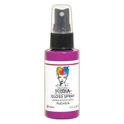 Dina Wakley Media Gloss Spray (fuchsia) Dina Wakley Media Gloss Spray (fuchsia)