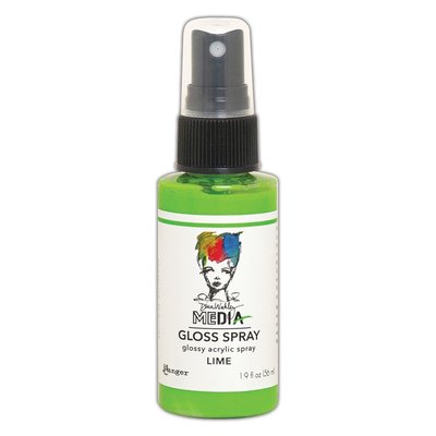 Dina Wakley Media Gloss Spray (lime) Dina Wakley Media Gloss Spray (lime)