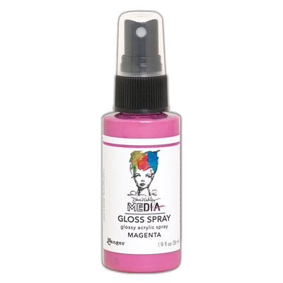Dina Wakley Media Gloss Spray (magenta) Dina Wakley Media Gloss Spray (magenta)