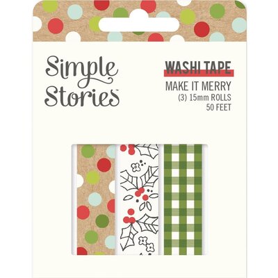 Simple Stories Washi Tape (make it merry) Simple Stories Washi Tape (make it merry)