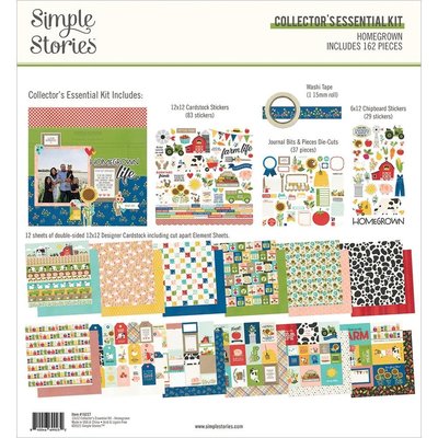 Simple Stories *PRE-ORDER* Collector's Essential Kit 12x12 (homegrown) Simple Stories *PRE-ORDER* Collector's Essential Kit 12x12 (homegrown)