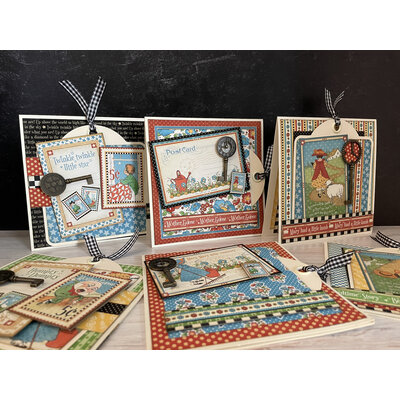 Graphic 45 Club G45 July 2021 Card Kit (Mother Goose) Graphic 45 Club G45 July 2021 Card Kit (Mother Goose)
