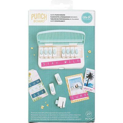 We R Memory Keepers Word Punch Board We R Memory Keepers Word Punch Board
