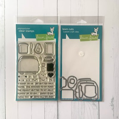 Lawn Fawn Stamp and Die (let's toast) Lawn Fawn Stamp and Die (let's toast)