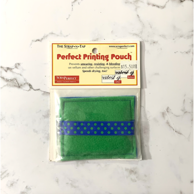 Scraperfect Perfect Printing Pouch (green and blue) Scraperfect Perfect Printing Pouch (green and blue)