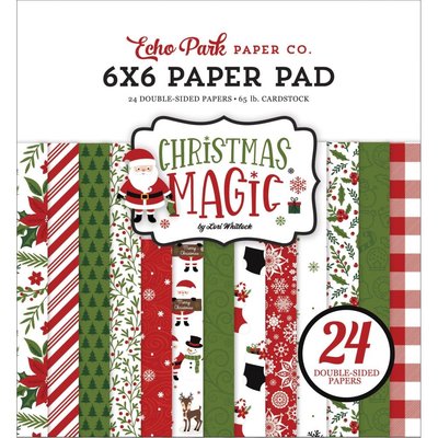 Echo Park Paper Double-Sided Paper Pad 6x6 (christmas magic) Echo Park Paper Double-Sided Paper Pad 6x6 (christmas magic)