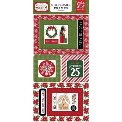 Echo Park Paper Chipboard Frames 6x13 (christmas magic) Echo Park Paper Chipboard Frames 6x13 (christmas magic)