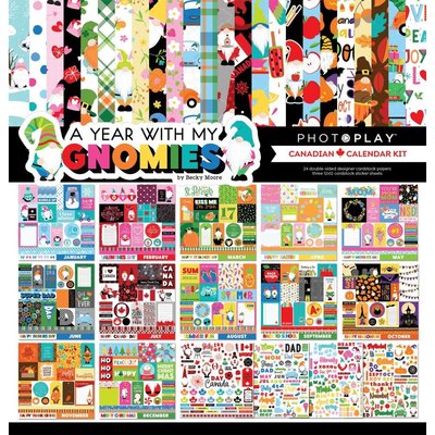 Photoplay Paper *PRE-ORDER* Canadian Gnome Calendar Kit (a year with my gnomies) Photoplay Paper *PRE-ORDER* Canadian Gnome Calendar Kit (a year with my gnomies)