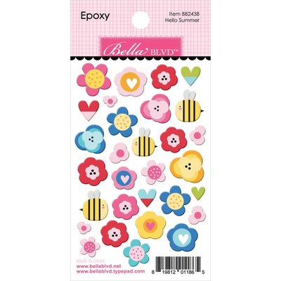 Bella Blvd Epoxy Stickers - You Are My Sunshine (hello summer) Bella Blvd Epoxy Stickers - You Are My Sunshine (hello summer)