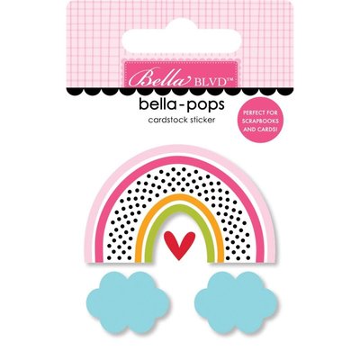 Bella Blvd Bella-Pops 3D Stickers - You Are My Sunshine (chasing rainbows) Bella Blvd Bella-Pops 3D Stickers - You Are My Sunshine (chasing rainbows)