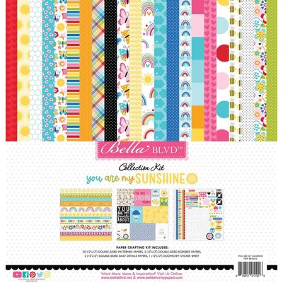 Bella Blvd Collection Kit 12x12 (you are my sunshine) Bella Blvd Collection Kit 12x12 (you are my sunshine)