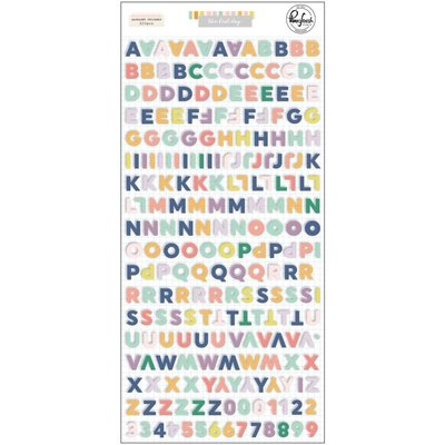 Pinkfresh Studio Puffy Mini Alpha Stickers (the best day) Pinkfresh Studio Puffy Mini Alpha Stickers (the best day)