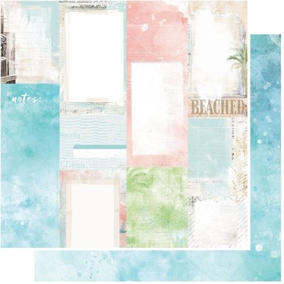 49 and Market Double-Sided Cardstock 12x12 - Vintage Artistry Beached (journal cards) 49 and Market Double-Sided Cardstock 12x12 - Vintage Artistry Beached (journal cards)