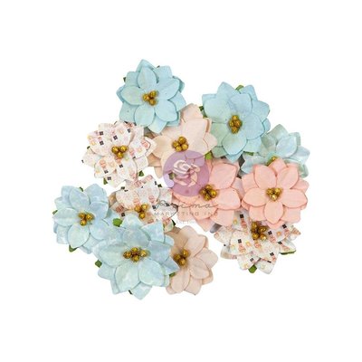 Prima Marketing *PRE-ORDER* Mulberry Paper Flowers - Christmas Sparkle (peppermint sweet) Prima Marketing *PRE-ORDER* Mulberry Paper Flowers - Christmas Sparkle (peppermint sweet)
