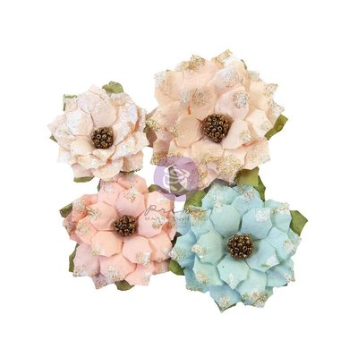 Prima Marketing Mulberry Paper Flowers - Christmas Sparkle (sparkly jolly) Prima Marketing Mulberry Paper Flowers - Christmas Sparkle (sparkly jolly)