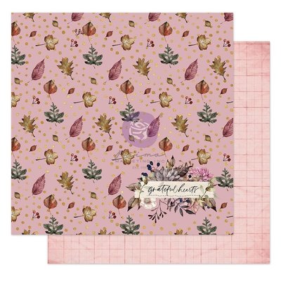 Prima Marketing *PRE-ORDER* Hello Pink Autumn Double-Sided Cardstock 12x12 (grateful hearts) Prima Marketing *PRE-ORDER* Hello Pink Autumn Double-Sided Cardstock 12x12 (grateful hearts)