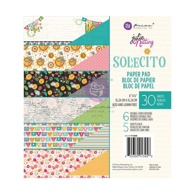 Prima Marketing Julie Nutting Paper Pad 6X6 (solecito) Prima Marketing Julie Nutting Paper Pad 6X6 (solecito)