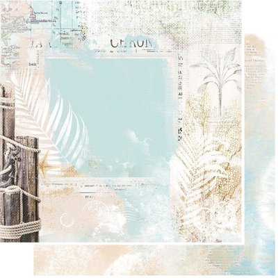 49 and Market Double-Sided Cardstock 12x12 - Vintage Artistry Beached (oceanic) 49 and Market Double-Sided Cardstock 12x12 - Vintage Artistry Beached (oceanic)