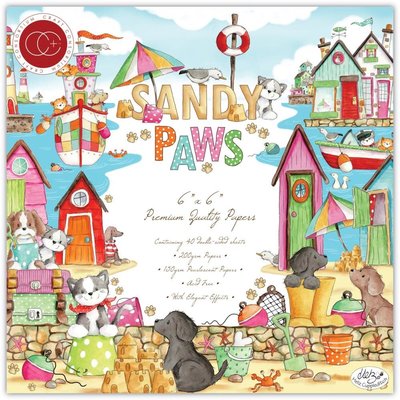 Craft Consortium Double-Sided Paper Pad 6x6 (sandy paws) Craft Consortium Double-Sided Paper Pad 6x6 (sandy paws)