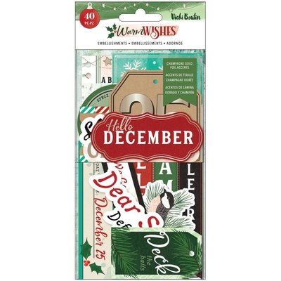 American Crafts Journaling Ephemera (warm wishes) American Crafts Journaling Ephemera (warm wishes)