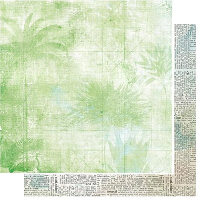 49 and Market Double-Sided Cardstock 12x12 - Vintage Artistry Beached (palm) 49 and Market Double-Sided Cardstock 12x12 - Vintage Artistry Beached (palm)