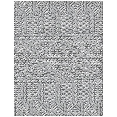 Spellbinders Embossing Folder (sweater weather) Spellbinders Embossing Folder (sweater weather)