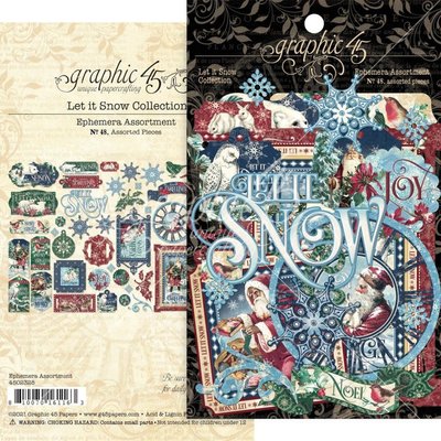 Graphic 45 Cardstock Die-Cuts (let it snow) Graphic 45 Cardstock Die-Cuts (let it snow)