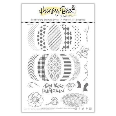 Honey Bee Stamps Clear Stamp (patchwork pumpkin) Honey Bee Stamps Clear Stamp (patchwork pumpkin)