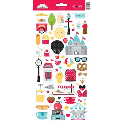 Doodlebug Cardstock Stickers 6x13 (fun at the park) Doodlebug Cardstock Stickers 6x13 (fun at the park)