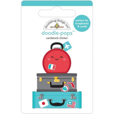 Doodlebug Doodle-Pops 3D Stickers - Fun At The Park (get packin') Doodlebug Doodle-Pops 3D Stickers - Fun At The Park (get packin')