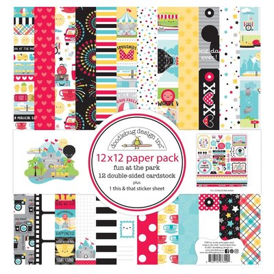 Doodlebug 12x12 Paper Pack (fun at the park) Doodlebug 12x12 Paper Pack (fun at the park)