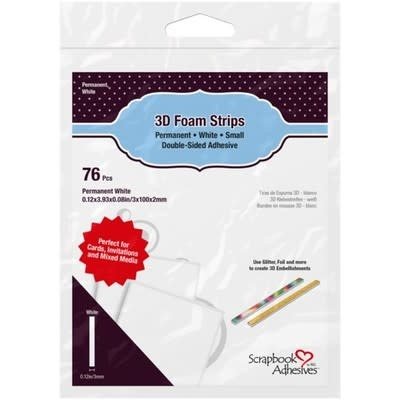 Scrapbook Adhesives 3D Foam Strips (white) Scrapbook Adhesives 3D Foam Strips (white)
