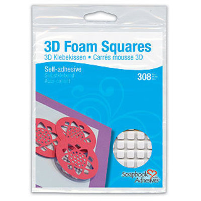 Scrapbook Adhesives 3D Foam Squares (white small) Scrapbook Adhesives 3D Foam Squares (white small)
