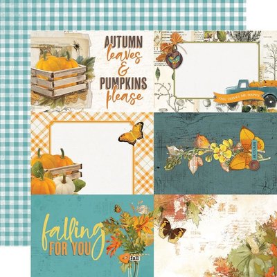 Simple Stories Double-Sided Cardstock 12X12 - Simple Vintage Country Harvest (4x6 elements) Simple Stories Double-Sided Cardstock 12X12 - Simple Vintage Country Harvest (4x6 elements)