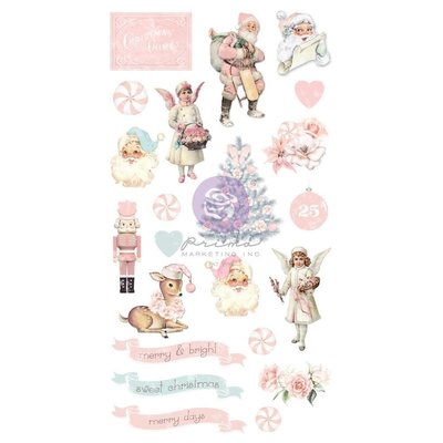 Prima Marketing Puffy Stickers (christmas sparkle) Prima Marketing Puffy Stickers (christmas sparkle)