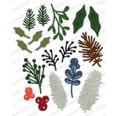 Impression Obsession Dies (winter foliage) Impression Obsession Dies (winter foliage)