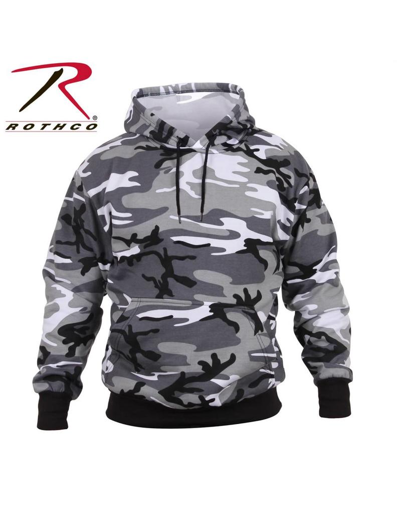 Rothco Camo Pullover Hooded Sweatshirt - Army Supply Store Military