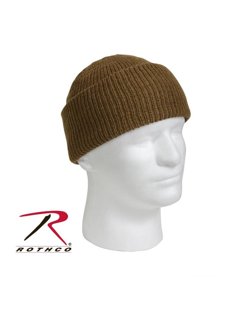 ROTHCO Tuque 100% Laine Coyote Rothco
