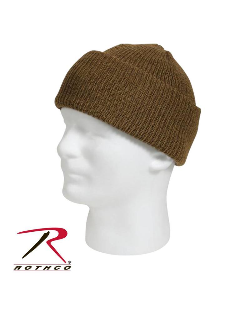 ROTHCO Tuque 100% Laine Coyote Rothco