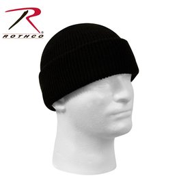 ROTHCO Tuque 100% Laine Noir Militaire Rothco