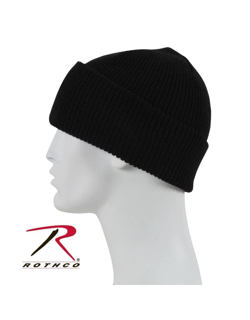 ROTHCO Genuine G.I. Wool Watch Cap Black