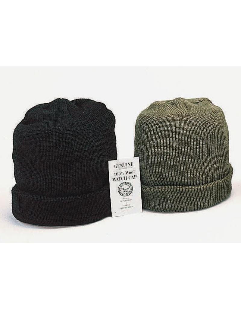 ROTHCO Tuque 100% Laine Noir Militaire Rothco