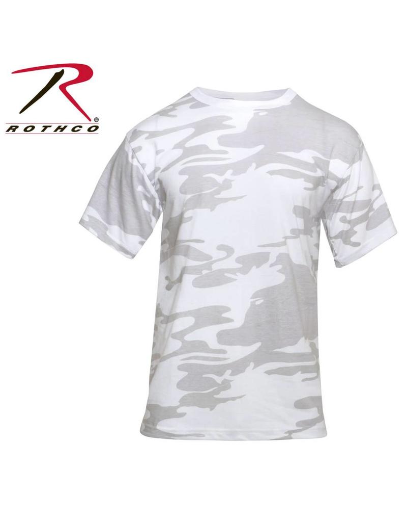 ROTHCO T-Shirt Rothco Camo Blanc