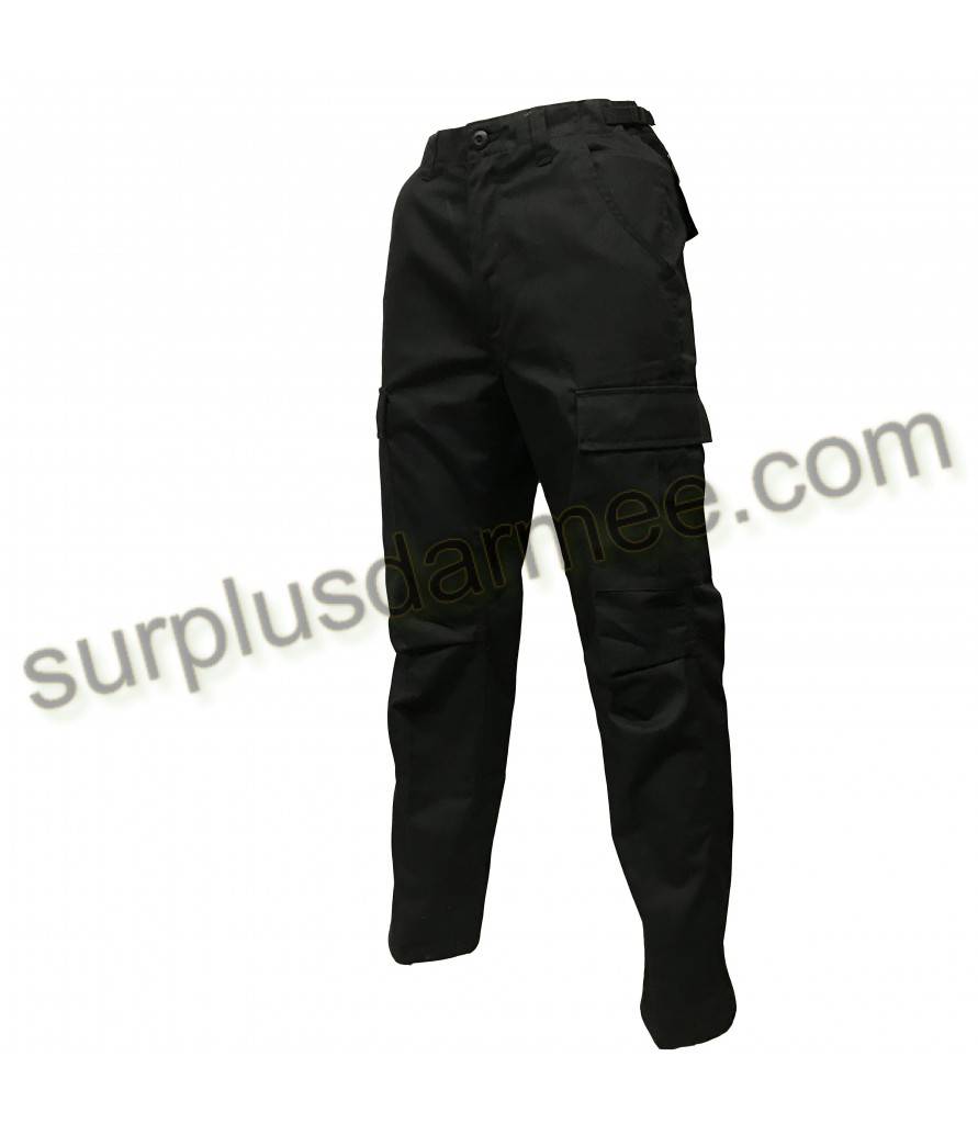SGS Cargo Pants Black Military Style - Army Supply Store Military