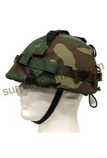 MILCOT MILITARY Imported Woodland Plastic Military Helmet